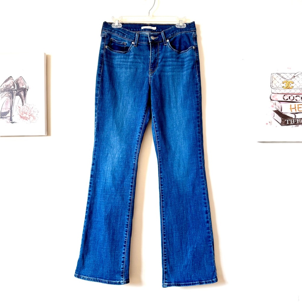 Levi's Classic Bootcut Sz 6- W28 L32 Stretch Women's Jeans Blue